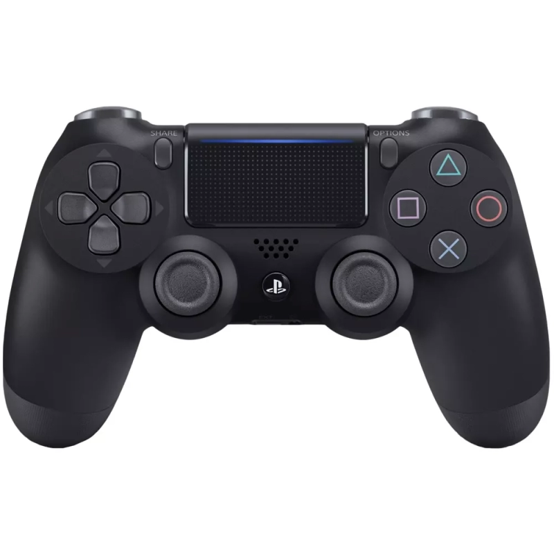 Джойстик за PlayStation 4 – безжичен, черен