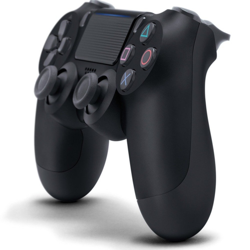 Джойстик за PlayStation 4 – безжичен, черен