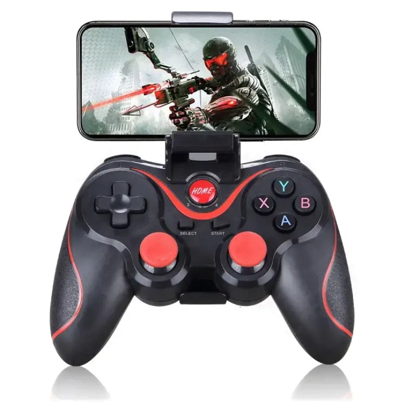 Джойстик за телефон Wireless X3, iOS, Android, Windows, Безжичен, Bluetooth