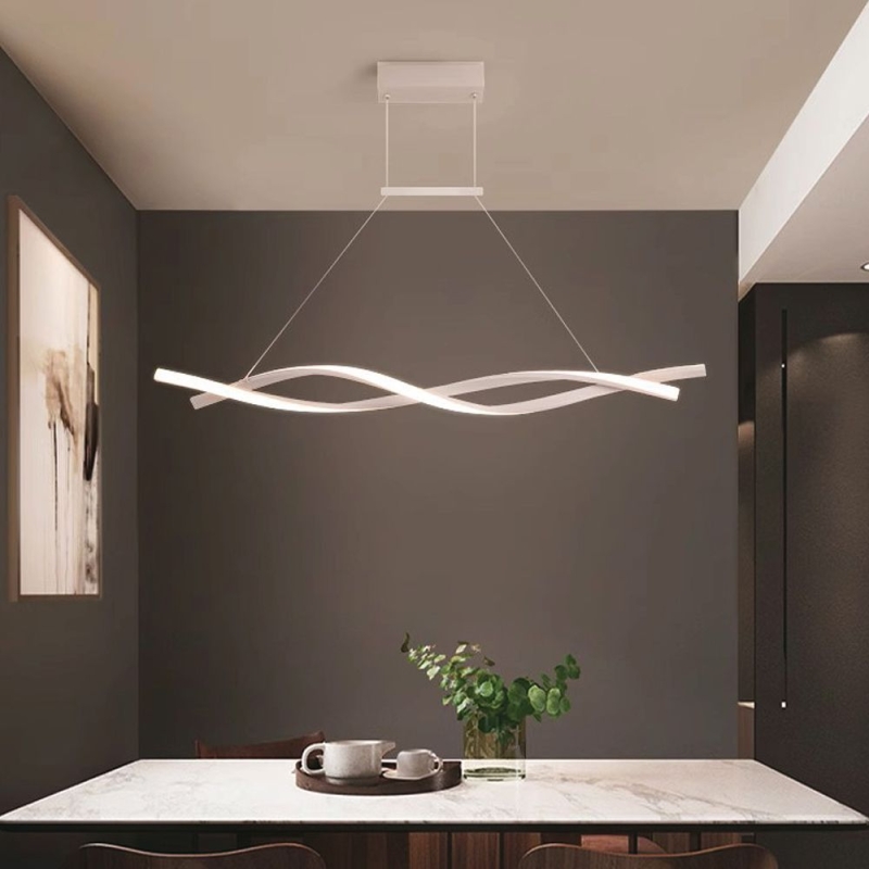 LED Полилей 30W Висящ (120*100CM) 4000K Бяло Тяло