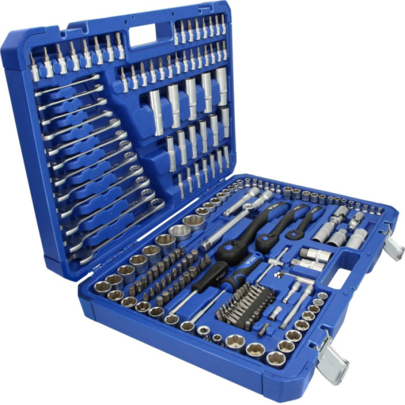 Професионален куфар с инструменти Brilliant Tools – 216 части